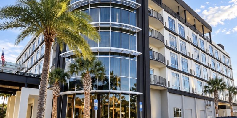 Front exterior of Cambria Hotel Jacksonville